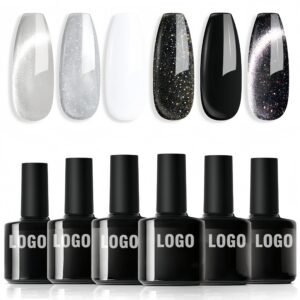 6 Color Black Cat Eye Gel Polish