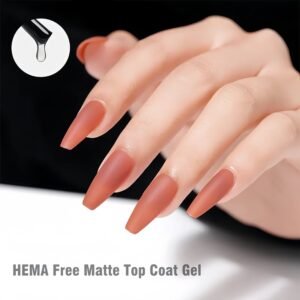 HEMA Free Matte Top Coat Gel