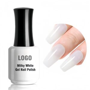 Milky White Gel Nail Polish