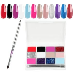 Solid Cream Gel Polish Palette