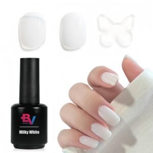 All Season Translucent Milky White Gel Polish