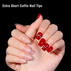 Extra Short Coffin Nail Tips