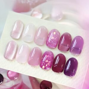 Jelly Purple Gel Nail Polish