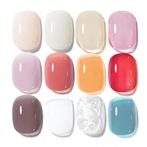 12 Fall Colors Jelly Gel Polish Kit