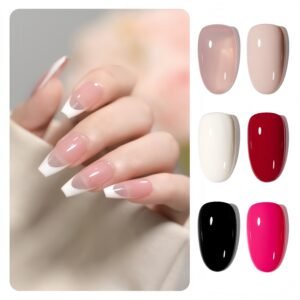 Classical French Manicure Gel Polish