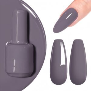 Grayish Purple Nail Gel Polish
