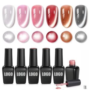 Porcelain Glow Cat Eye Gel Polish