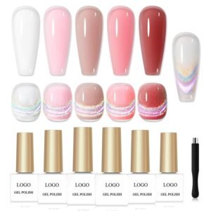 Universal Rainbow Translucent Cat Eye Gel Polish