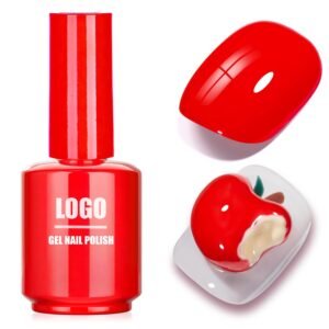 Classic Bright Red Gel Nail Polish
