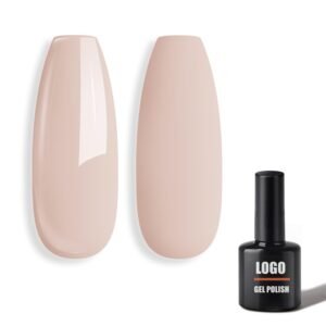 Elegant Ivory Nude Gel Nail Polish