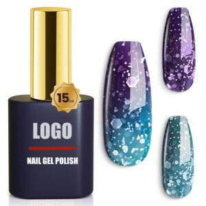 Glitter Mood Temperature Change Gel Nail Polish