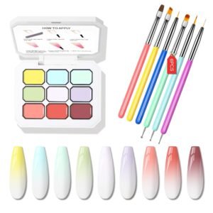 Gradient Sponge Pat Paint Nail Gel Polish