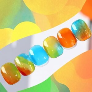 Neon Jelly Christmas Gel Nail Polish