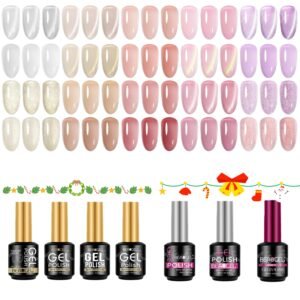 Glowy Grace 20 Colors Jelly Cat Eye Gel Nail Kit